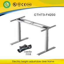 Estrutura de mesa inteligente com perna de mesa elétrica certificada com altura ajustável a mesa de pé